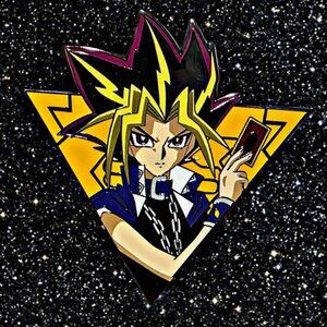 Yami Yugi Millennium Puzzle Enamel Pin YuGiOh Duel Monsters Collectible